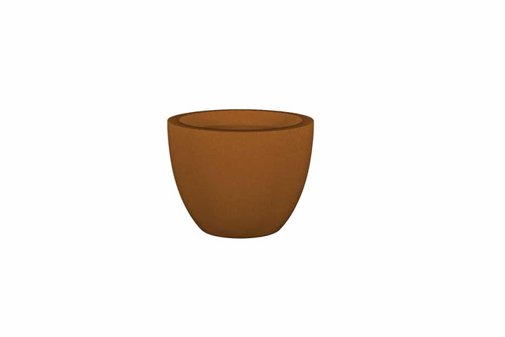 Tapered Round Container for Indoor and Outdoor Use