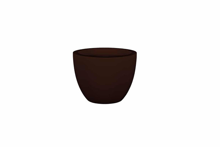 Tapered Round Container for Indoor and Outdoor Use