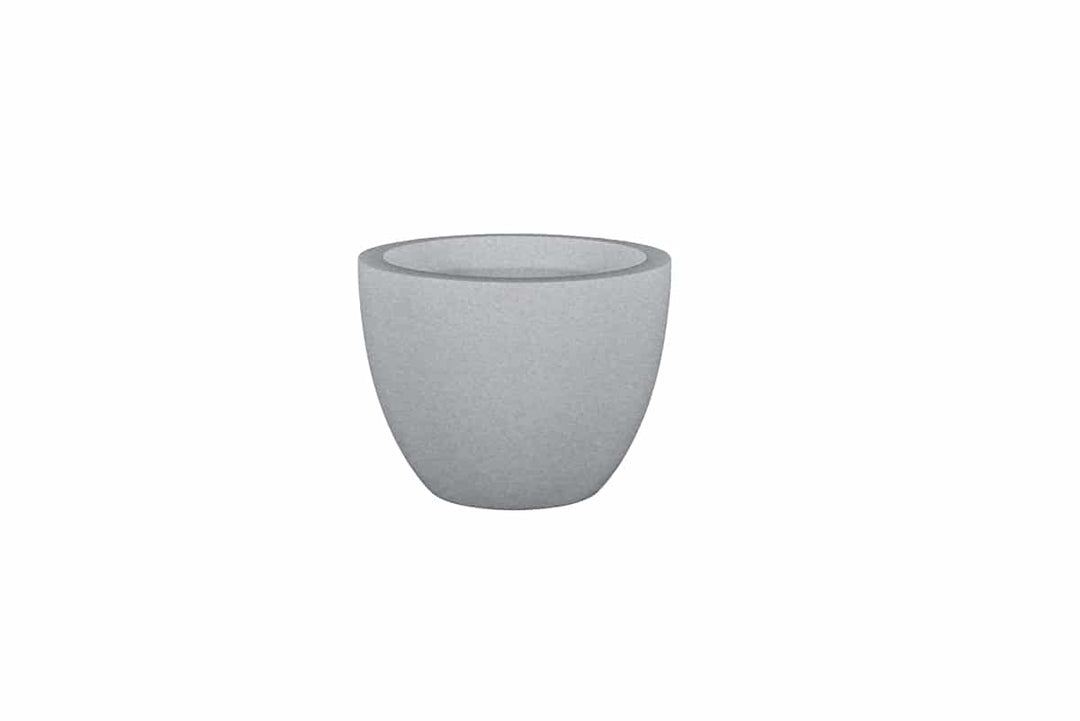 Tapered Round Container for Indoor and Outdoor Use