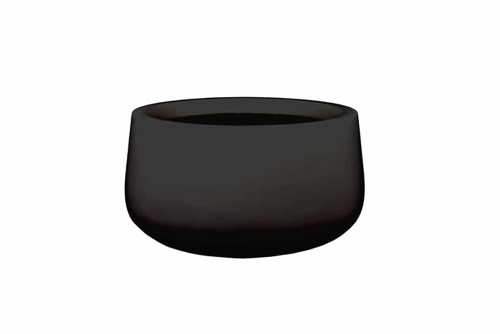 Short Tapered Round Container for Indoor and Outdoor Use