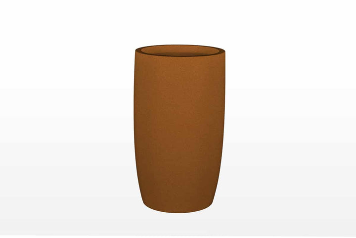 Tall Round Tapered Container for Indoor and Outdoor Use