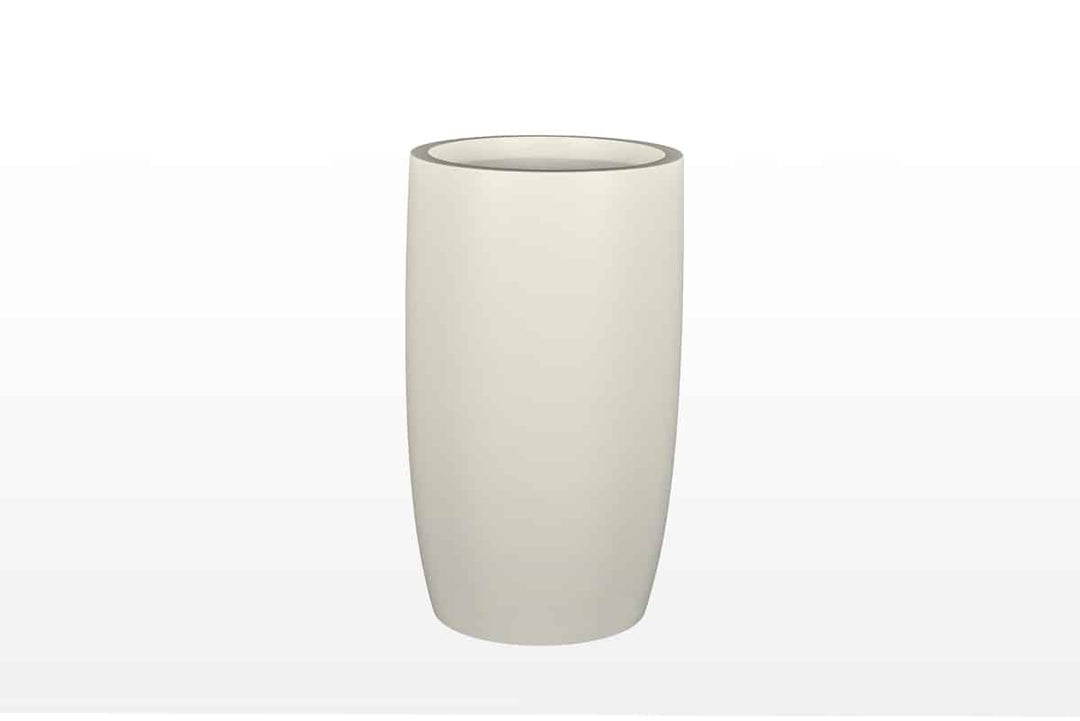 Tall Round Tapered Container for Indoor and Outdoor Use