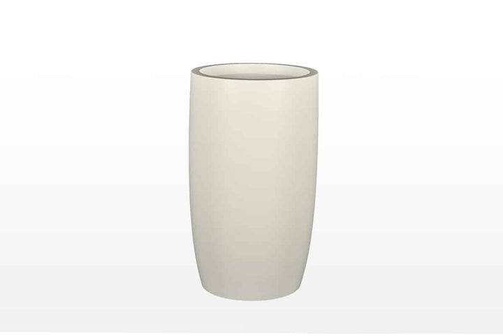 Tall Round Tapered Container for Indoor and Outdoor Use