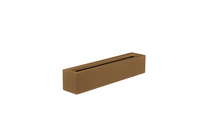 Low Rectangular Planter for Indoor and Outdoor Use