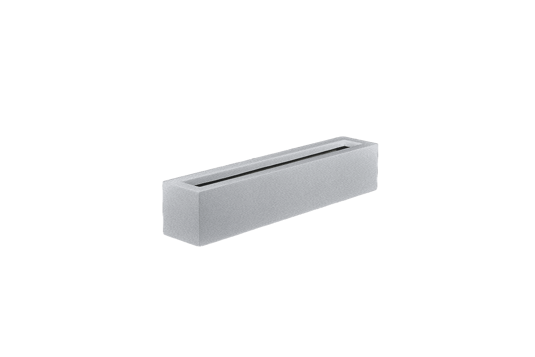 Low Rectangular Planter for Indoor and Outdoor Use