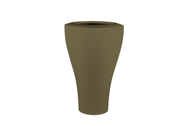 Modern Round Planter for Indoor and Outdoor Use