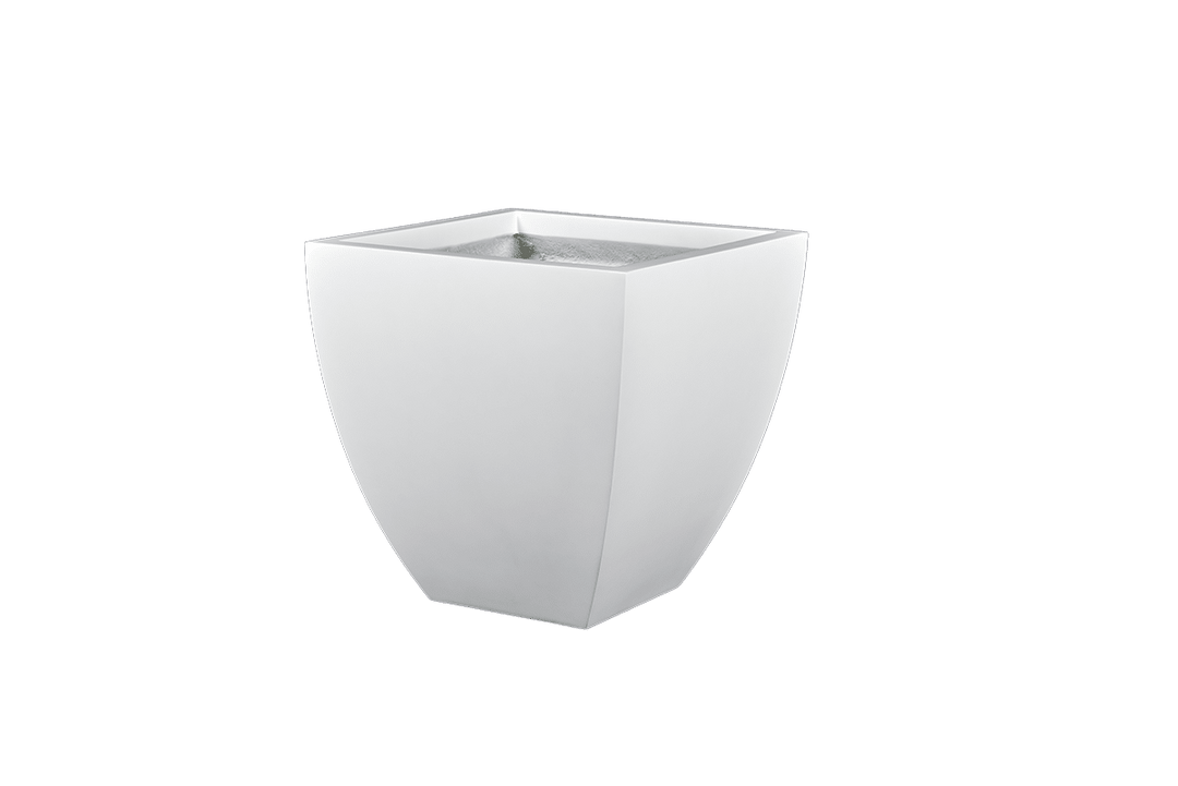 Square Tapered Container for Indoor and Outdoor Use