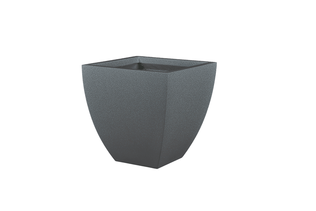 Square Tapered Container for Indoor and Outdoor Use