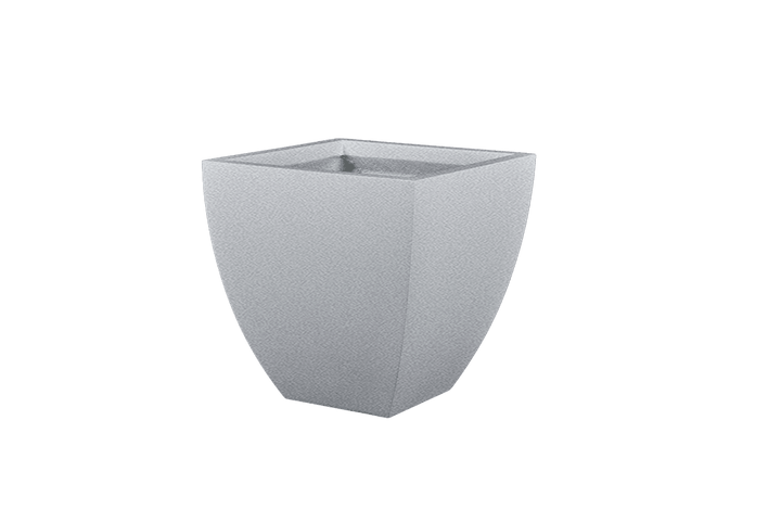 Square Tapered Container for Indoor and Outdoor Use