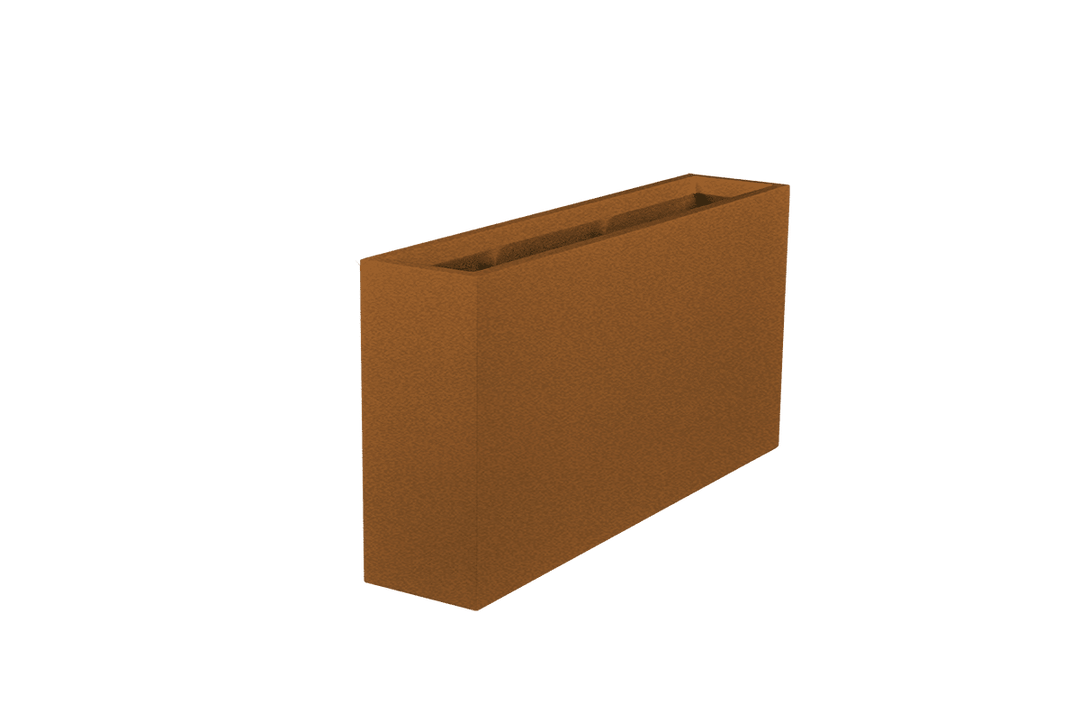 Rectangular Fiberglass Container for Indoor and Outdoor Use