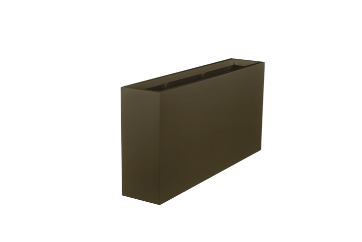 Rectangular Fiberglass Container for Indoor and Outdoor Use