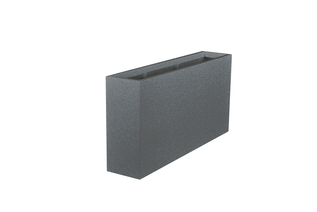 Rectangular Fiberglass Container for Indoor and Outdoor Use