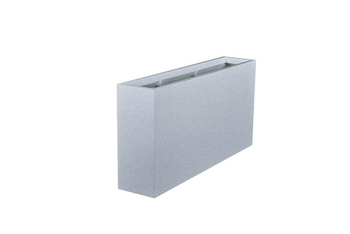 Rectangular Fiberglass Container for Indoor and Outdoor Use