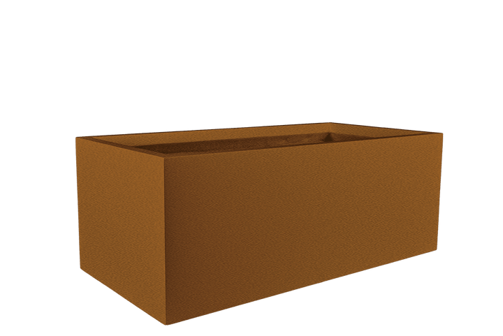 Wide Rectangular Container for Indoor and Outdoor Use