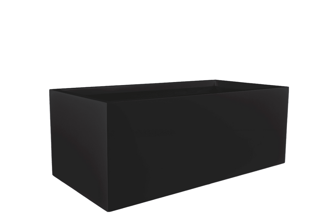 Wide Rectangular Container for Indoor and Outdoor Use