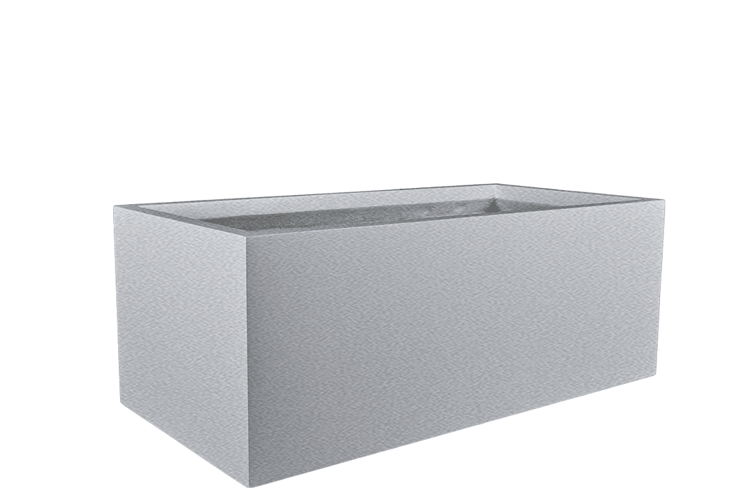 Wide Rectangular Container for Indoor and Outdoor Use