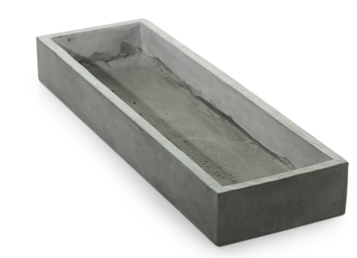 Concrete Rectangular Tray