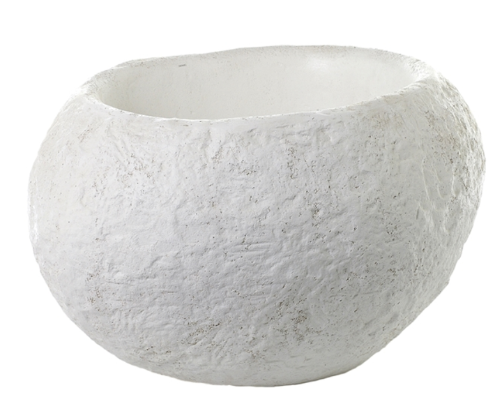 Textured Irregular Shaped Fiberglass Oval Container