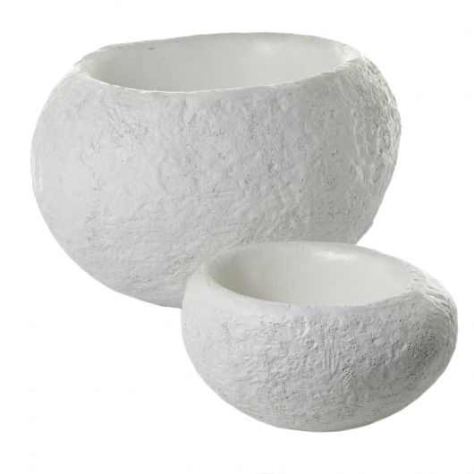 Textured Irregular Shaped Fiberglass Oval Container